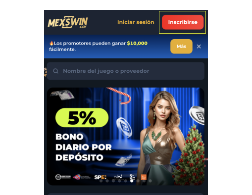 Casino en Vivo de Mexswin